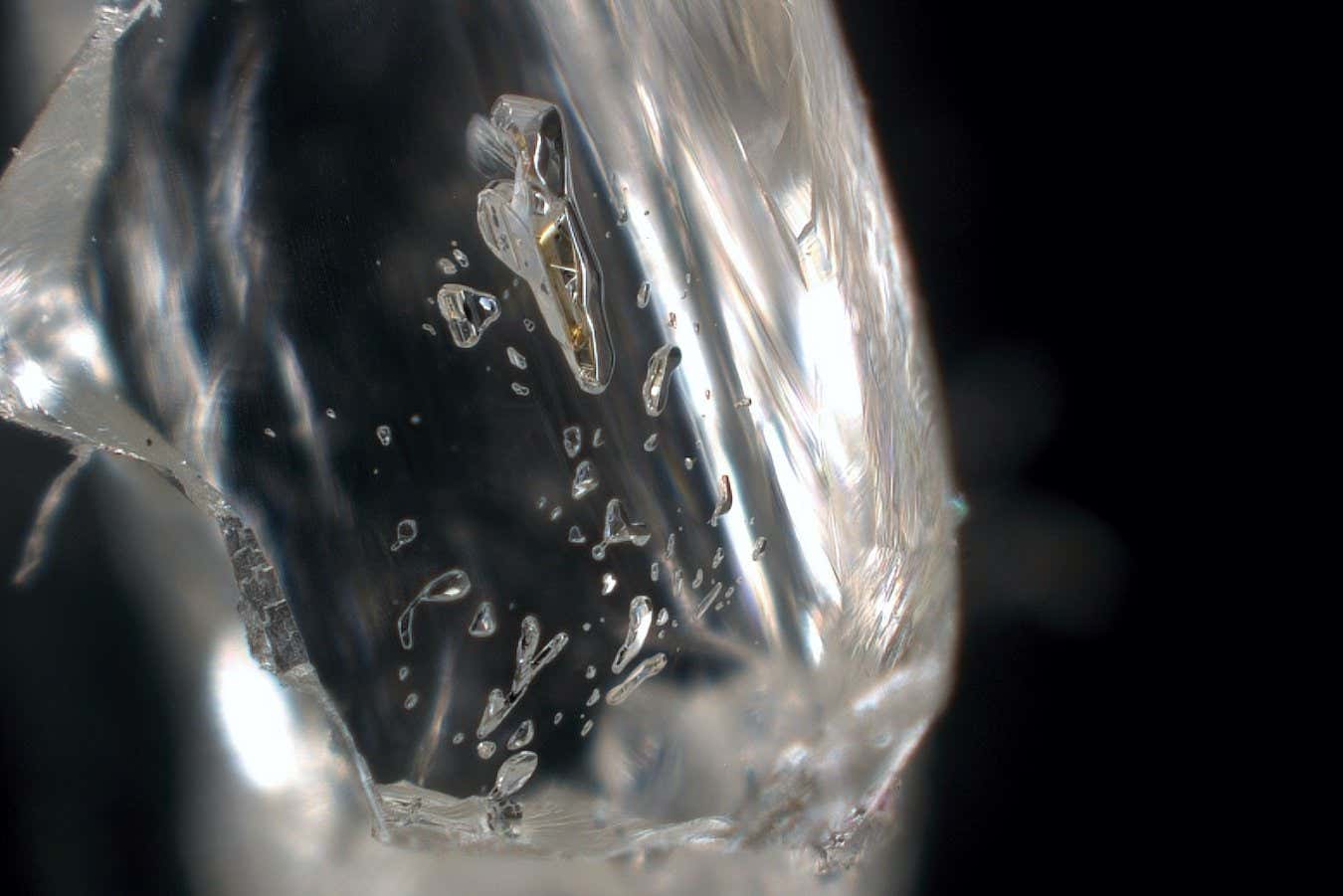Diamond with inclusions