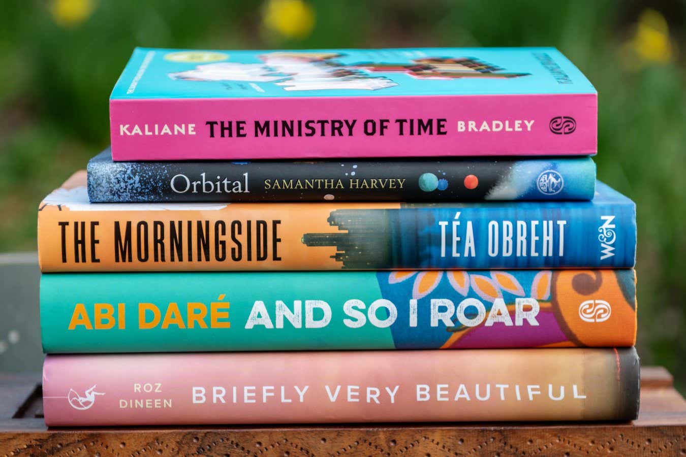 Shortlist book stack